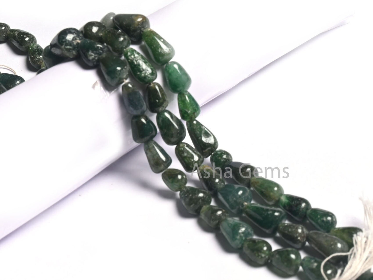 Natural Green Mica Margaj Handmade Uneven Drops Straight Drill Beads,13" Mica Teardrop smooth Gemstone Loose Beads, Margaj Bead Jewelry SALE