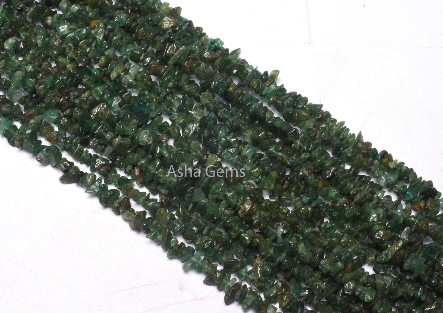 Natural Green Mica Uncut Chip Beads,34"Strand Natural Mica margaj Smooth tiny Beads, Mica Raw Rough gemstone Beads Jewelry making craft SALE