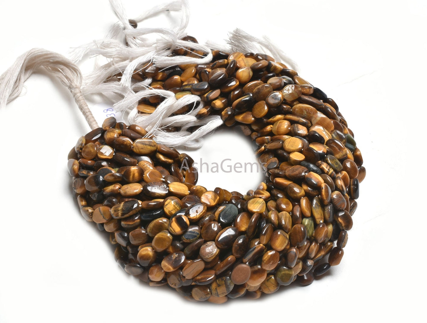 Beautiful Tiger Eye Smooth Nugget Shape Beads,12.5 inch Fine Natural Shaded Tiger Eye Uneven Nugget Gemstone Loose bead Jewelry Making Craft