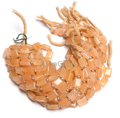 Natural Yellow Aventurine fancy Chicklet handmade Beads, Fine Quality Aventurine Smooth Rectangle Shape Gemstone Beads Jewelry making Crafts