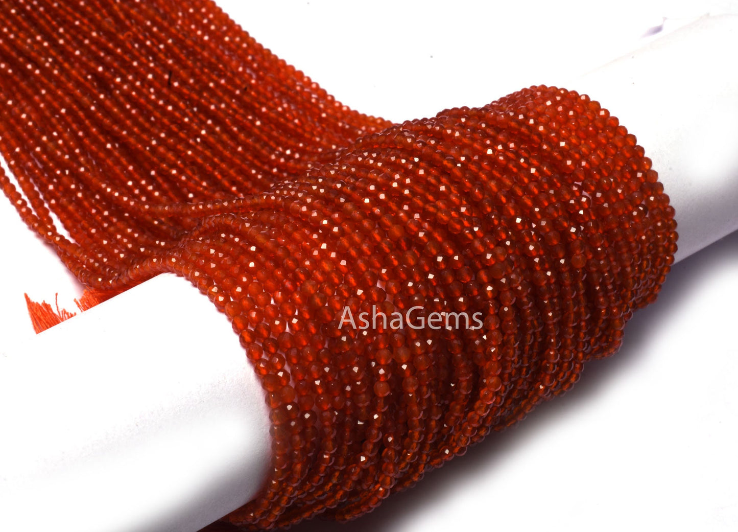 AAA Carnelian Faceted Gemstone Beads,2.4mm Natural dark Orange Carnelian Micro Cut Rondelle Beads,12.5" Strand Carnelian Beads Jewelry SALE
