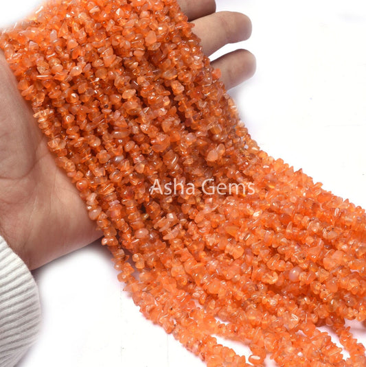 34 inch strand Orange Carnelian Uncut Chip Beads,AAA carnelian Beads Gemstone Carnelian smooth Raw Rough tiny Nugget Bead Jewelry Craft Sale