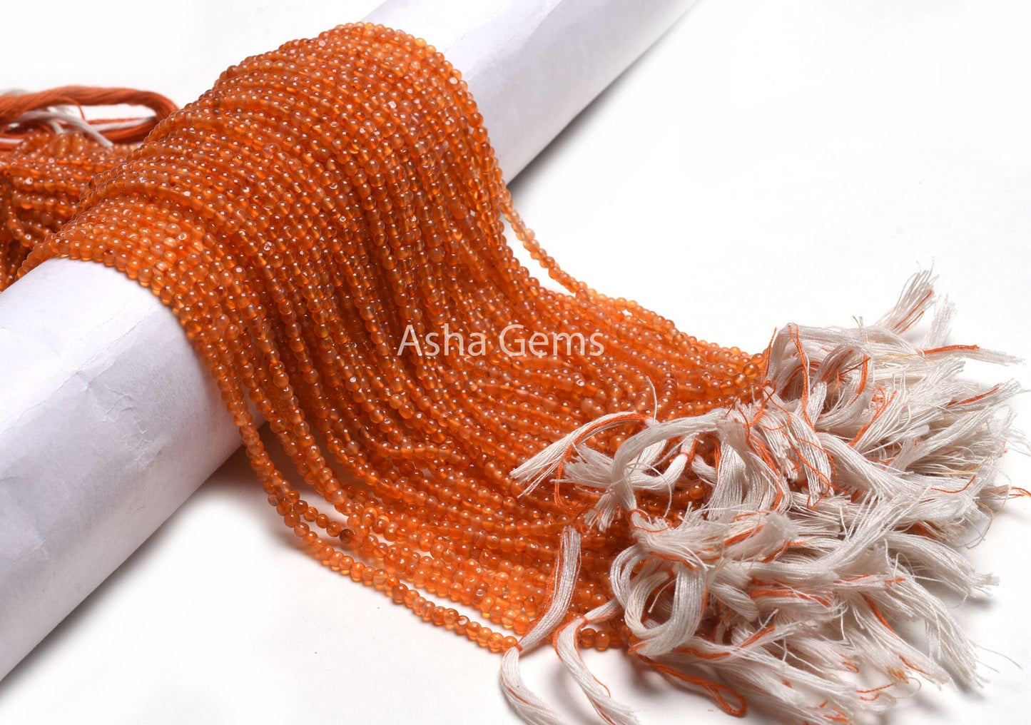 AAA Carnelian Smooth Round Ball Gemstone Beads,13" Strand Orange Carnelian Beads, Natural Carnelian Round Shape Bead Jewelry Handicraft SALE