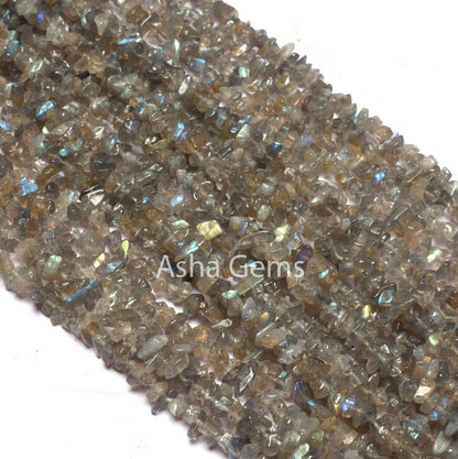 34"Strand Natural Fire Labradorite Raw Uncut Chips Beads Gemstone Grey Labradorite Chips Gemstone Rough Bead Black Rainbow Bead Jewelry SALE