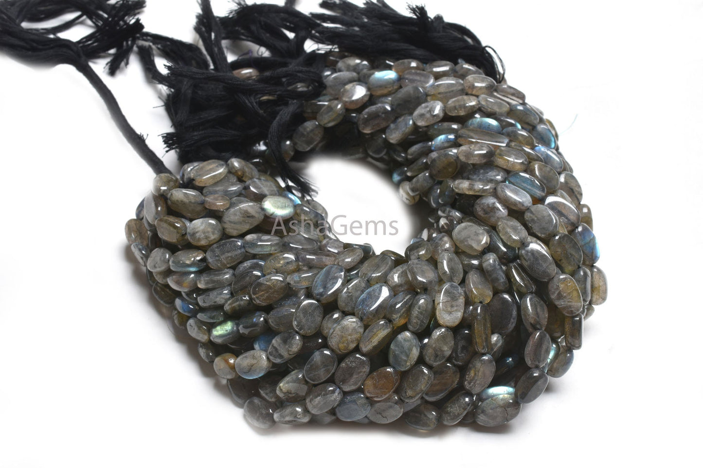 12.5" Strand Labradorite Smooth Handmade Nugget Gemstone Beads,8-12 mm Natural Fire Labradorite Uneven Tumble Shape Beads Jewelry Craft SALE