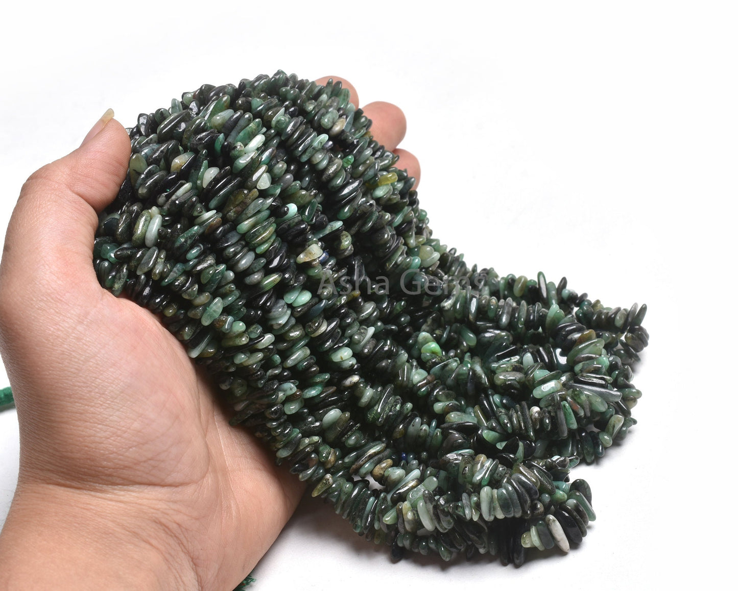 Natural Green Emerald Rough slice Beads, Emerald Uneven shape polish raw Beads,Big size Emerald Uncut chip beads Healing Emerald For Jewelry