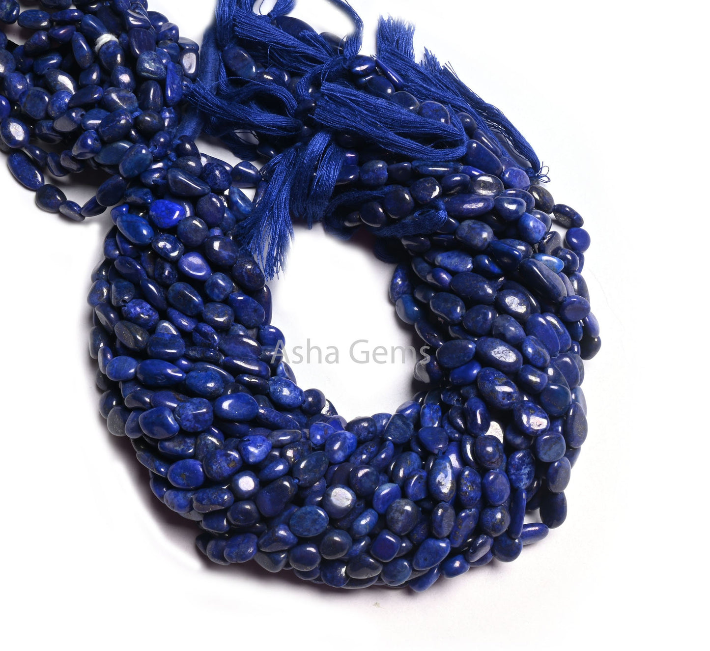 Beautiful Blue Lapis Smooth Handmade Nugget Gemstone Beads,7-12 mm Lapis Lazuli Uneven Tumble handmade Beads Lapis Jewelry Making Craft SALE (AG 22294)
