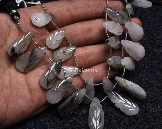Beautiful Bio White opal Carved pears Beads,7"strand, Natural Bio white opal Carving Teardrop Beads Opal Gemstone Bead Handmade Jewelry SALE