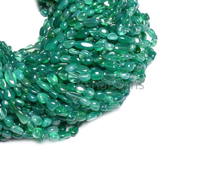 Beautiful Green onyx Shaded Smooth Nuggets Tiny Beads,5-9 mm Green Onyx Nugget Shape Plain Handmade Loose Onyx Gemstone Beads jewelry SALE (AG 22296)
