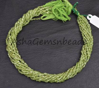 Natural Green Peridot Tiny Drops Faceted Gemstone Loose Beads,3.5-5mm AAA Quality Peridot Fancy Teardrop Briolette Peridot Bead Jewelry SALE (AG 18939)