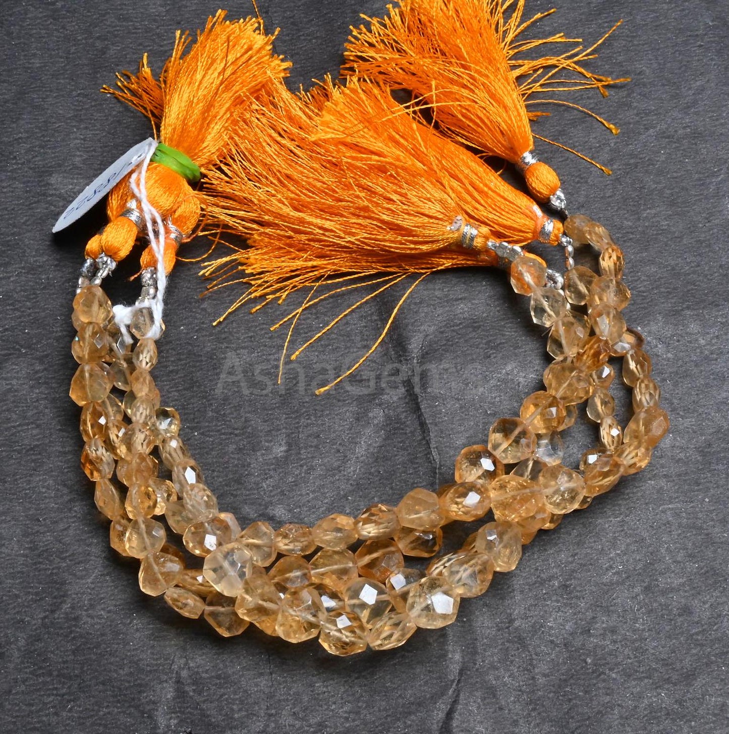 Beautiful Citrine Quartz Faceted Heart Uneven Shape Handmade Beads, Natural Yellow Citrine Indian Cut Heart Straight Drill Bead Jewelry SALE(AG 18822)