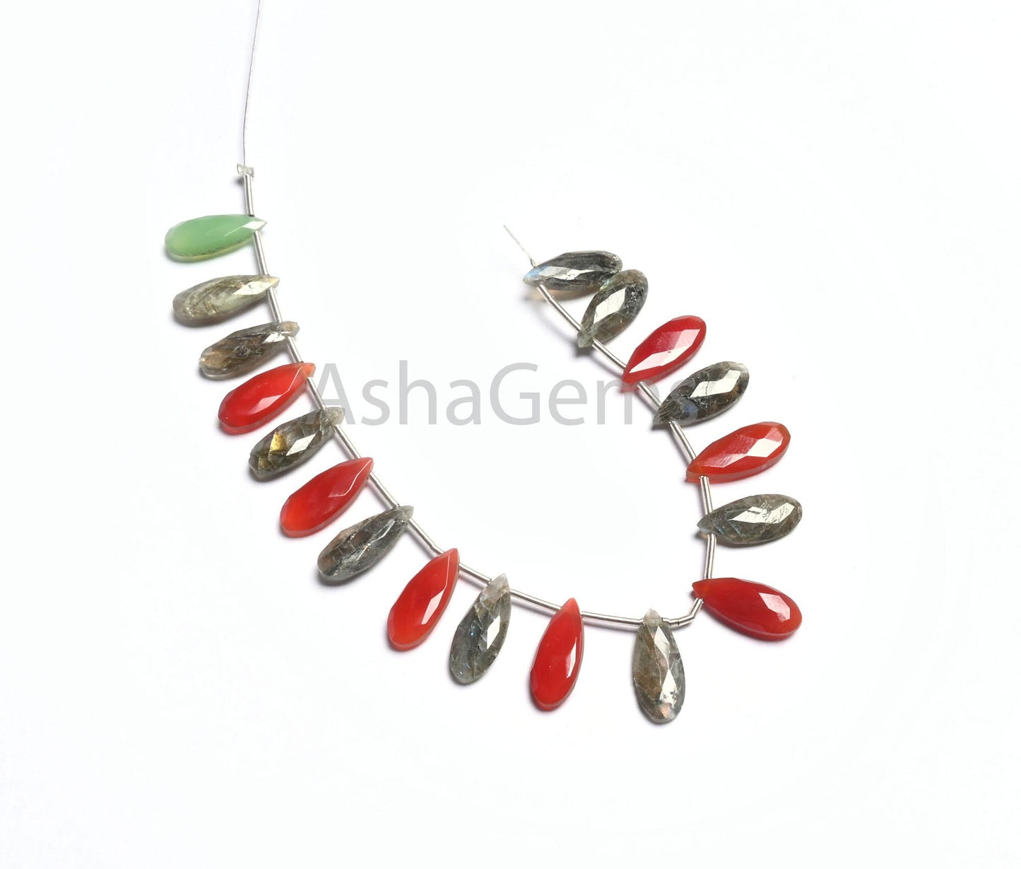 Beautiful Multi Color Stone Fancy Long Pears Shape Beads,6-15 mm Disco Shaded Gemstone Teardrop Briolette faceted Bead Jewelry Making Crafts(AG 18811)