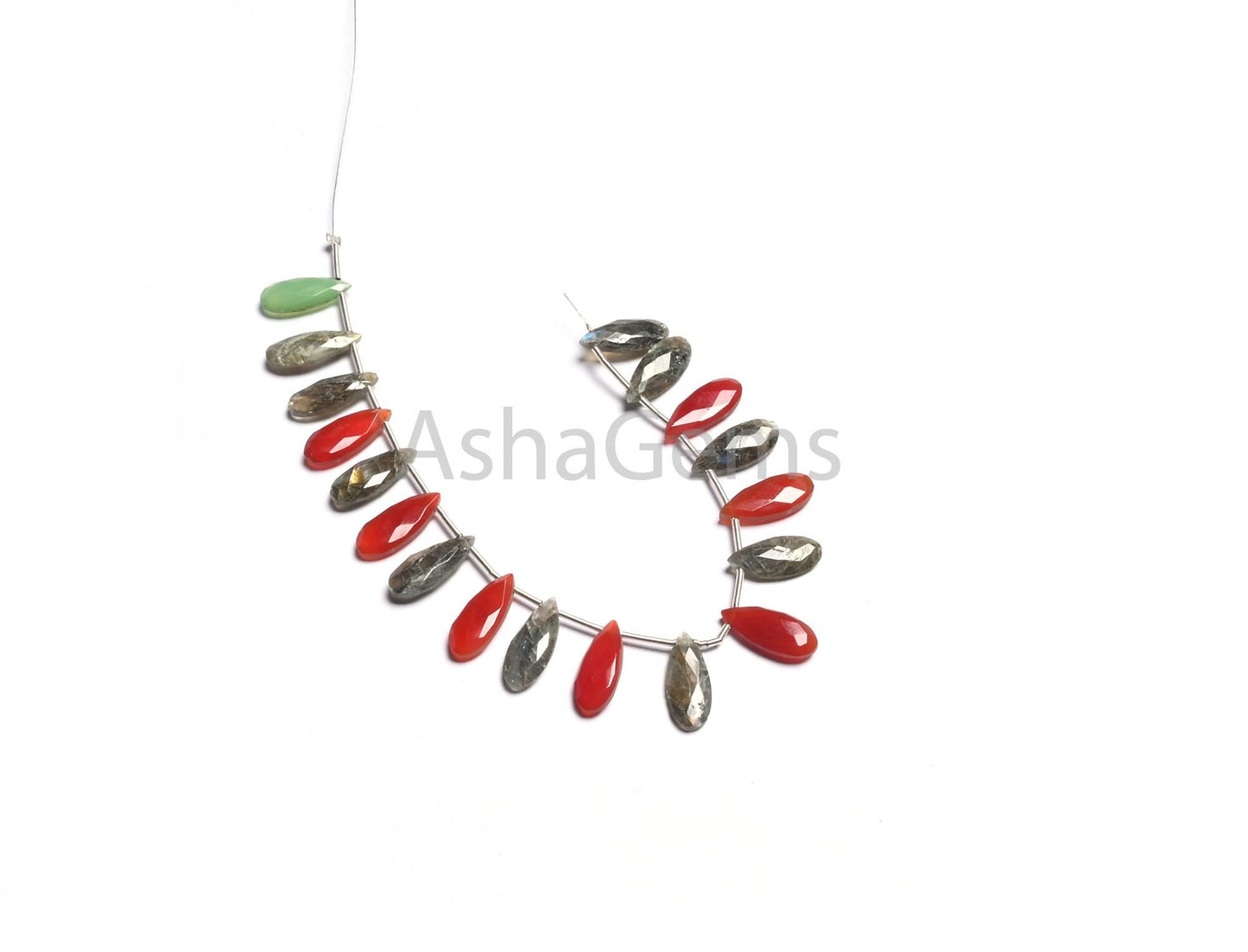 Beautiful Multi Color Stone Fancy Long Pears Shape Beads,6-15 mm Disco Shaded Gemstone Teardrop Briolette faceted Bead Jewelry Making Crafts(AG 18811)