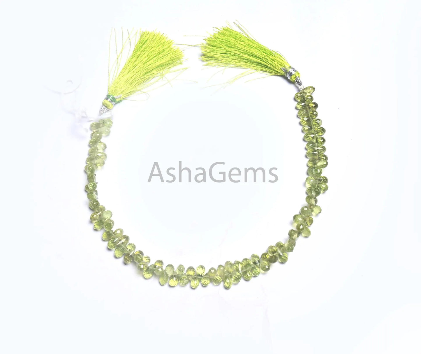 Natural Green Peridot Faceted Drops Shape Gemstone Beads,3.5-7 mm Fine Peridot Tiny Teardrop Briolette Side Drill Peridot Bead Jewelry Craft(AG 18773)