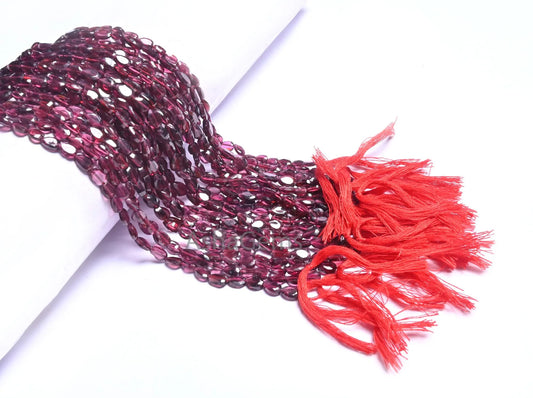 Natural Red Garnet Faceted Pears Shape Beads,13" Strand Garnet Straight Drill Pear Beads Garnet Flat Teardrop hand Cut Faceted Gemstone Bead ( 18727)