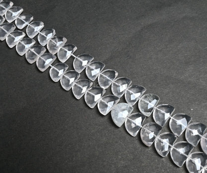 Beautiful Rose Quartz Fancy D Shape Gemstone Loose Beads,8-12 mm natural Light Pink Rose Quartz Fancy Briolette Half Moon Bead Jewelry Craft(AG 18688)
