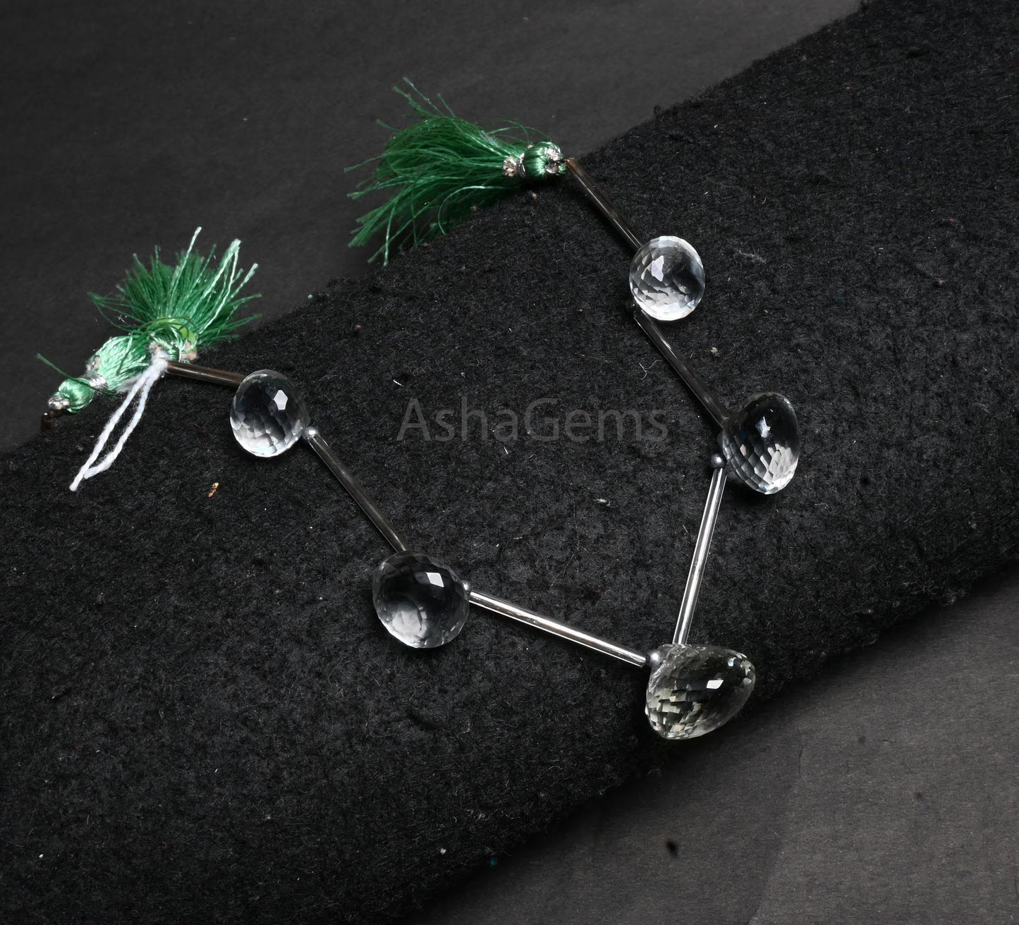 AAA Beautiful Green Amethyst Faceted Onion Shape Beads,12-16mm Natural Green amethyst Onion Gemstone Briolette Beads For Jewelry Crafts SALE (AG 18897)