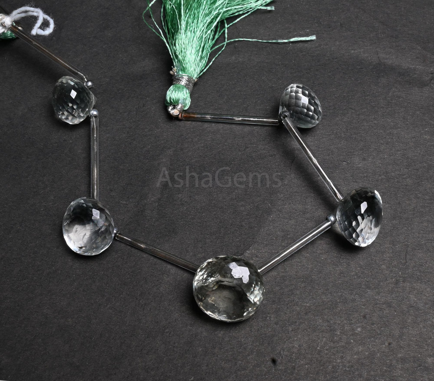 AAA Beautiful Green Amethyst Faceted Onion Shape Beads,12-16mm Natural Green amethyst Onion Gemstone Briolette Beads For Jewelry Crafts SALE (AG 18897)