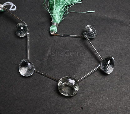 AAA Beautiful Green Amethyst Faceted Onion Shape Beads,12-16mm Natural Green amethyst Onion Gemstone Briolette Beads For Jewelry Crafts SALE (AG 18897)