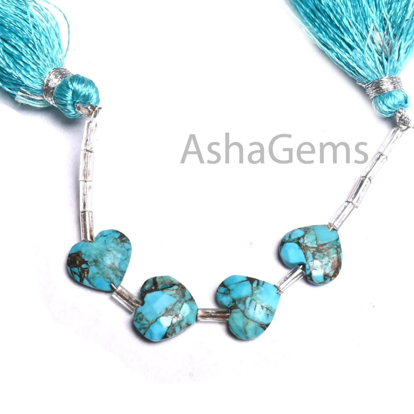 10 mm Fine Copper Turquoise Fancy Heart Carving Beads, Copper Turquoise Faceted Heart Briolette T Drill Turquoise Gemstone Bead Jewelry SALE ( AG 18906 )
