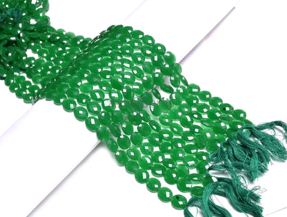 Beautiful Green Quartz Oval faceted Indian Machine Cut Beads,10-12mm Fine Green Quartz Oval Briolette Gemstone Loose Bead Jewelry Craft SALE (AG 18935)