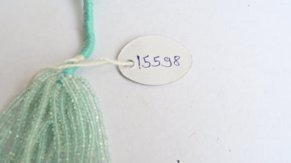 AAA Blue Aquamarine Micro Cut Flat Rondelle Tiny Gemstone Beads, Top Quality Aqua Blue Genuine Aquamarine Machine Cut faceted Beads Jewelry