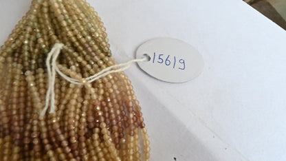 AAA Quality Real Yellow Zircon Micro Cut Rondelle Beads,2.2 mm Natural Multi Shaded Yellow Zircon Tiny Faceted Gemstone Zircon Beads Jewelry